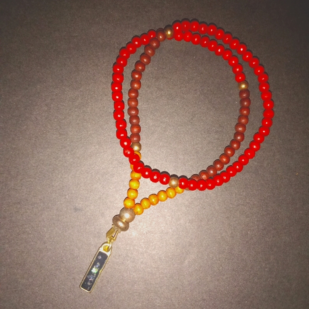 Mini Mantra Wrap Bracelet